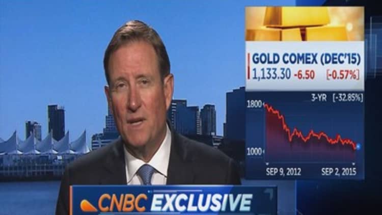 Gold price good despite volatiltiy: Goldcorp CEO