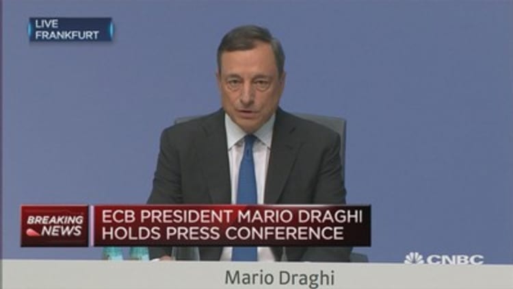 ECB increases QE purchasing limit