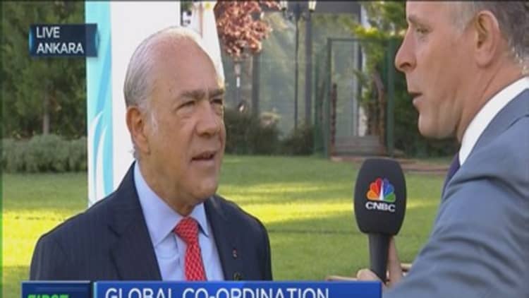 Progress is 'unexpectedly difficult': OECD's Gurria