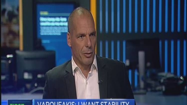 Varoufakis: I'm not endorsing Syriza
