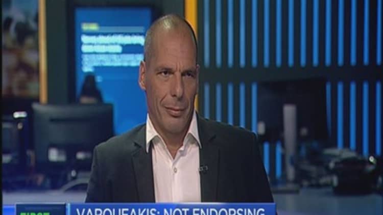 Need to stop 'extending and pretending': Varoufakis