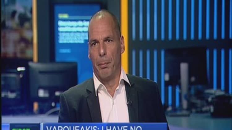 Greece is a 'pawn' in Schauble's game: Varoufakis