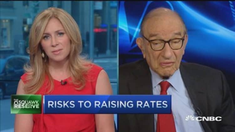 Fed can't check political calendar to gauge hike: Greenspan