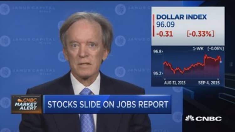 Bill Gross: Jobs data sufficient for Sept. or Dec. hike