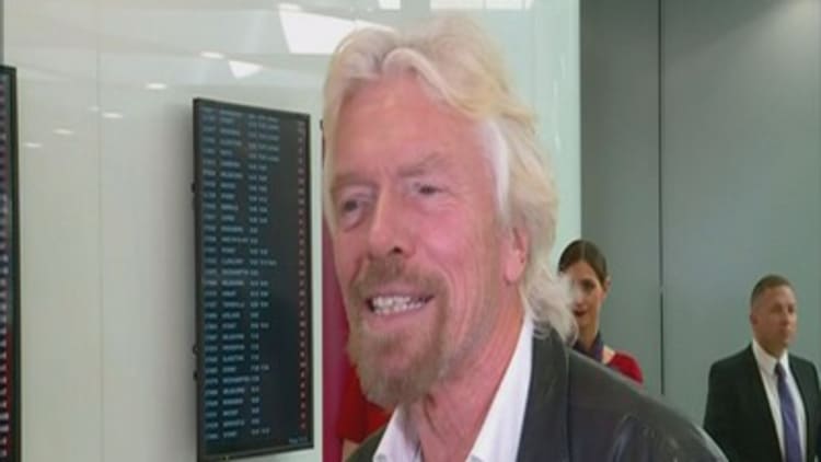Branson: 'I'm very proud of Virgin Australia'