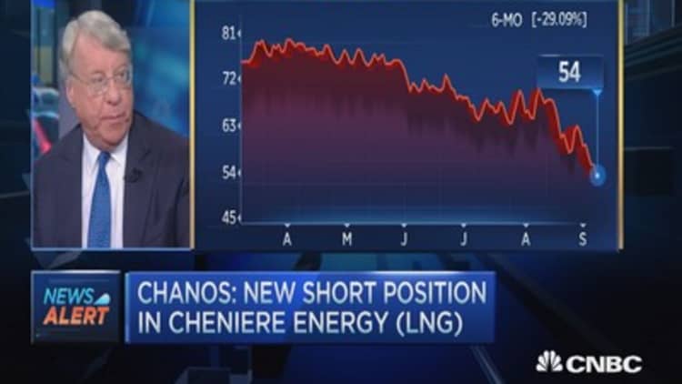 Chanos' new big short? Cheniere Energy