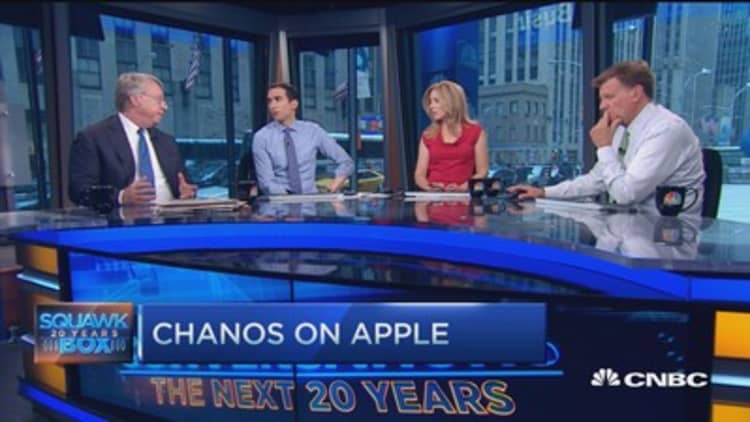 Chanos: Apple easy hedge against HPQ