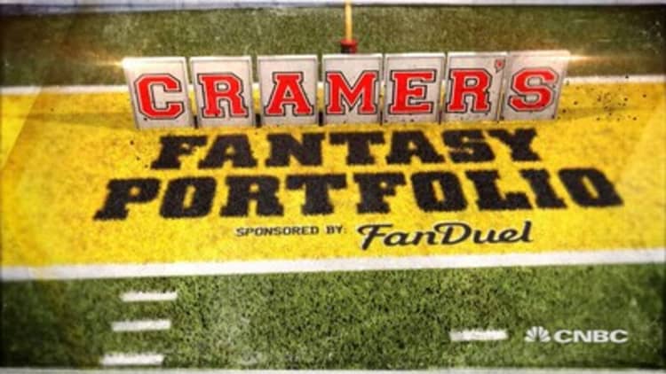 Cramer’s fantasy portfolio