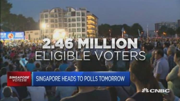 Singapore goes to the polls on September 11
