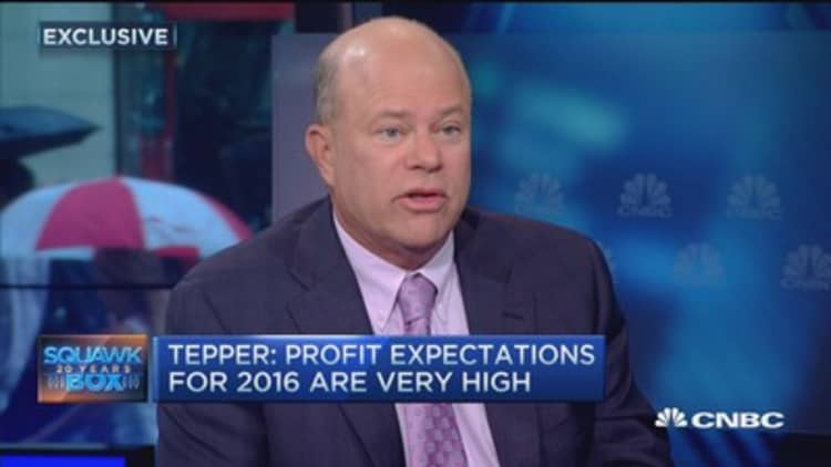 Reversing growth forecast: David Tepper
