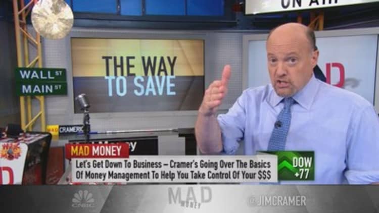 Cramer: You'll never get rich from your paycheck