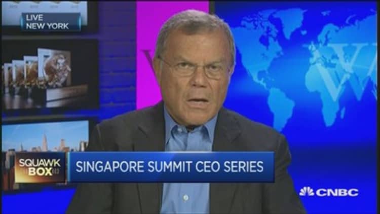 Sorrell: 'I'm an unabashed bull on China'