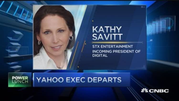 Yahoo executive shake-up 