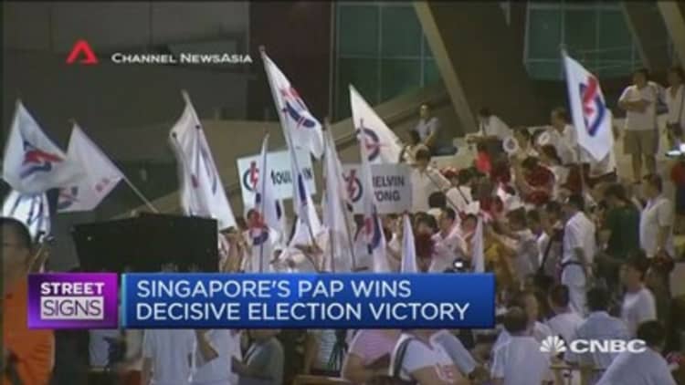 PAP scores decisive victory in Singapore polls