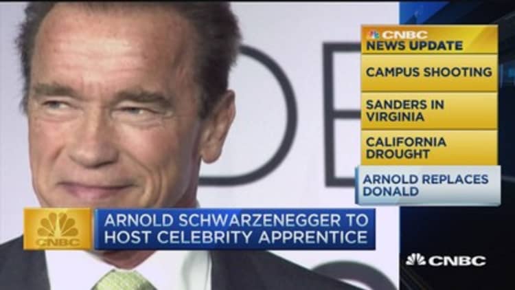 Schwarzenegger new host of 'Celebrity Apprentice'