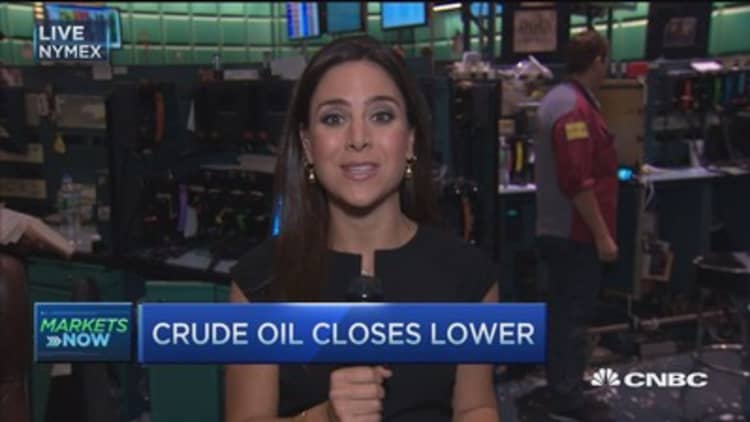 Downside pressure on oil price