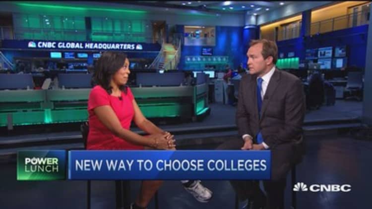 New way to choose colleges