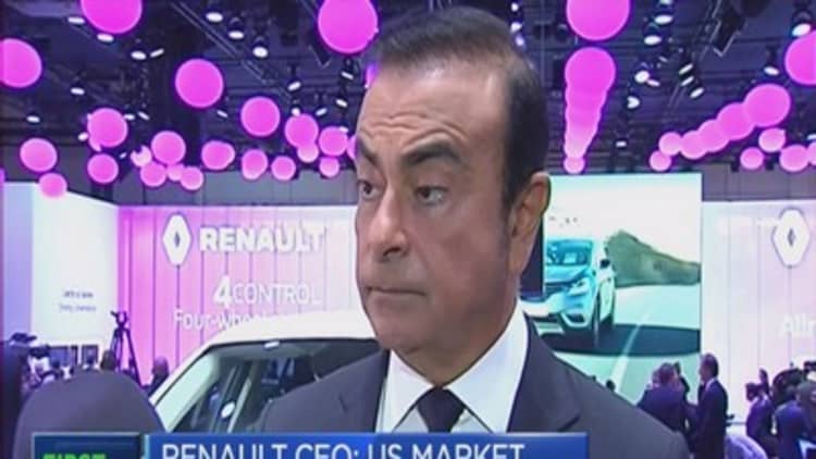 US is a healthy market: Renault-Nissan CEO
