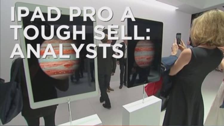 IPad Pro a tough sell: Analysts