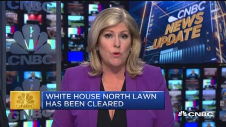 CNBC update: White House cleared from lockdown 