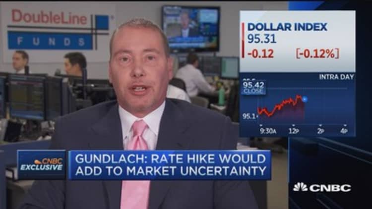Gundlach: Fed hike probably strengthens dollar