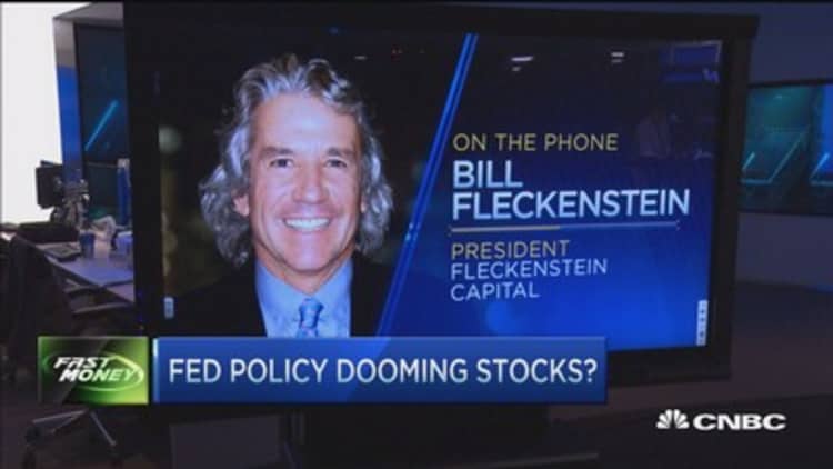 Market trapped because Fed is trapped: Fleckenstein