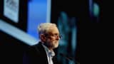 Labour party leader Jeremy Corbyn addresses the TUC Conference at The Brighton Centre on September 15, 2015 in Brighton, England. It was Mr Corbyn's first major speech since becoming leader of the party at the weekend and he received a standing ovation from the members of the TUC.