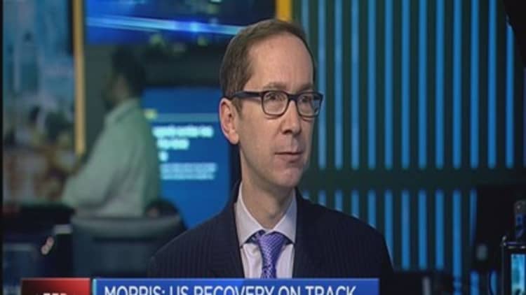 US recovery on track, but slower than expected: BNP strategist