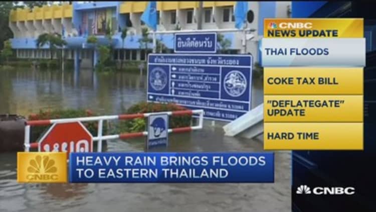 CNBC update: Floods in East Thailand