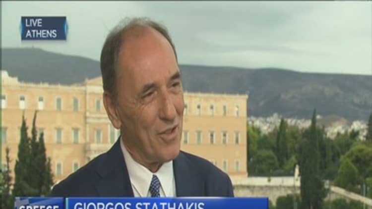 Stability for Greece is top priority: Fmr Min