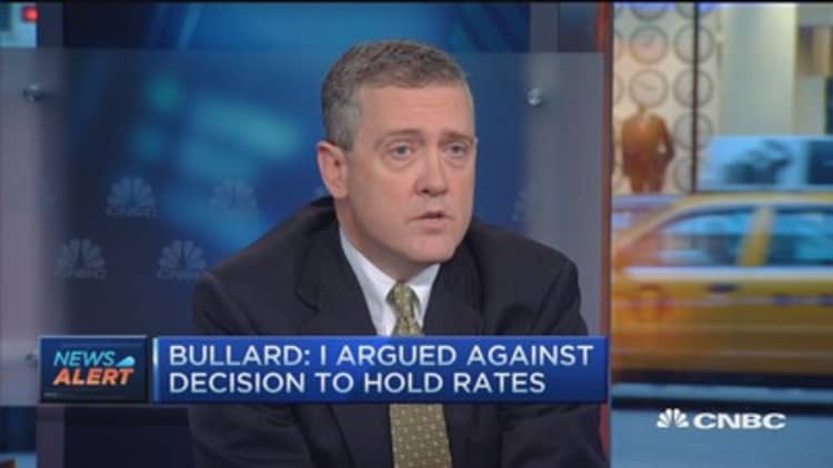 Chair should hold press conference every meeting: Bullard