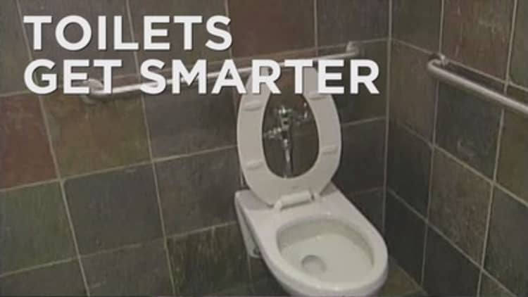 Toilets get smarter
