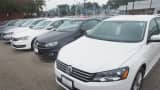 A Volkswagen Passat is offered for sale at a dealership on Sept. 18, 2015, in Chicago. The Environmental Protection Agency has accused Volkswagen of installing software on nearly 500,000 diesel cars in the U.S. to evade federal emission regulations.
