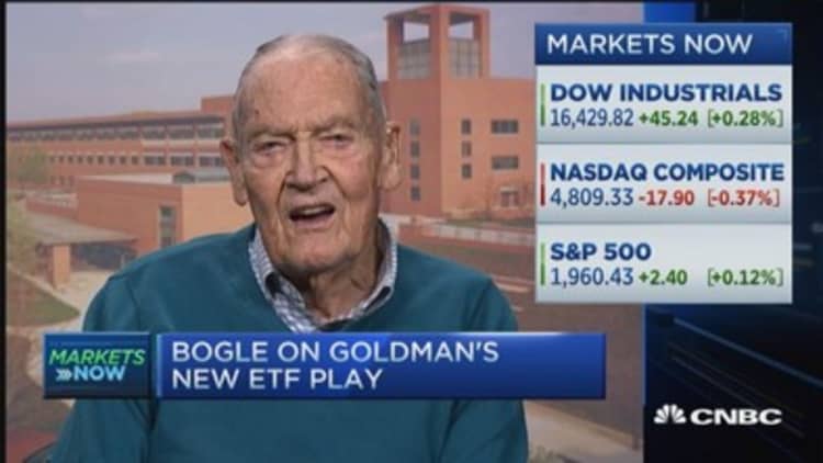 Bogle: Never thought we'd compete with GS
