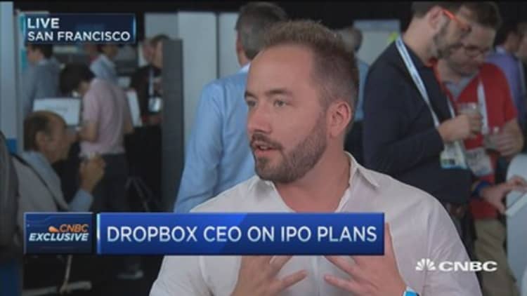 Dropbox CEO: Our focus is on collaboration