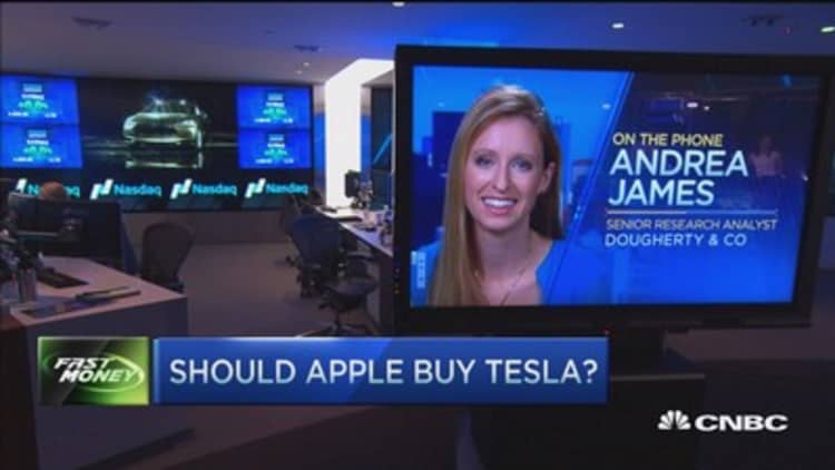 Could Apple buy Tesla? 