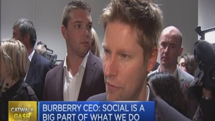 Social is a big part of what Burberry do: CEO
