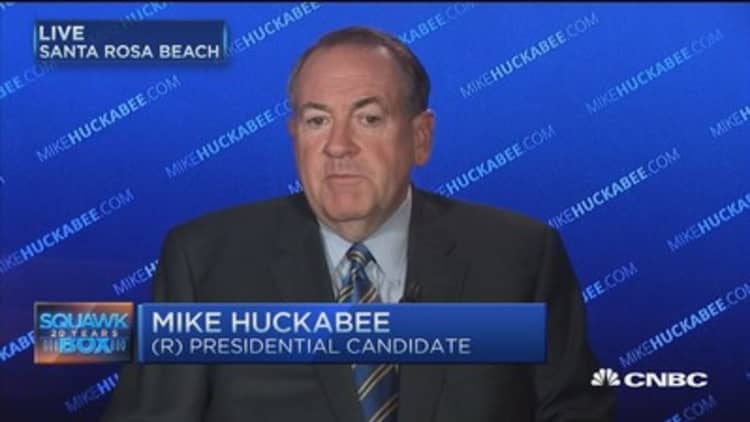 In this for the' long haul':  Mike Huckabee