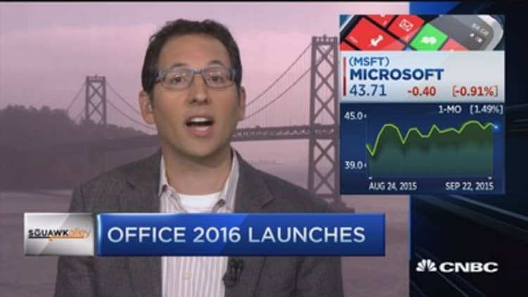 Microsoft Office 2016 'leapfrogging' Google: CMO