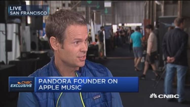 Pandora not impacted by Apple Music: Westergren