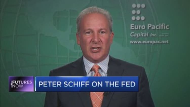 Schiff: I'm right about the fed and i'll be right about stocks