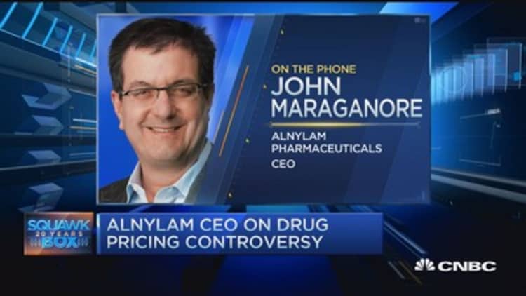 Biotech CEO speaks out after Turing price hike