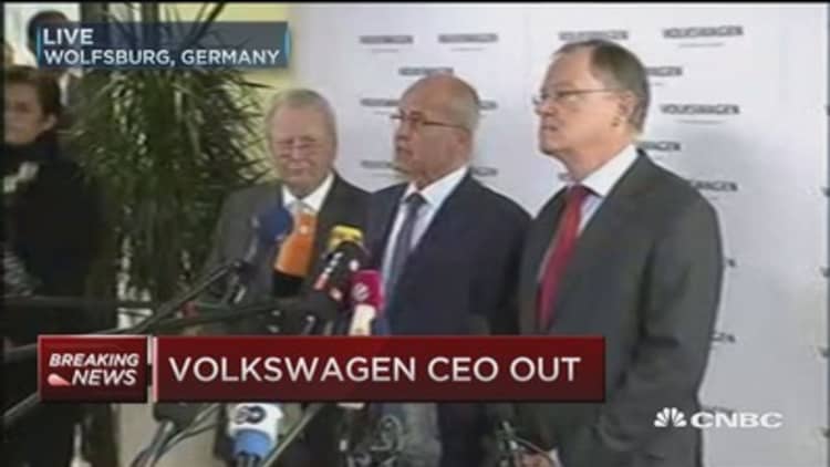 Martin Winterkorn resigns as VW CEO