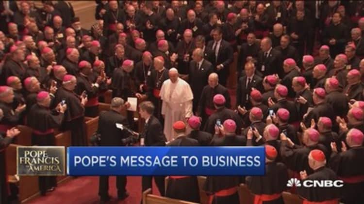 Pope Francis' message to business