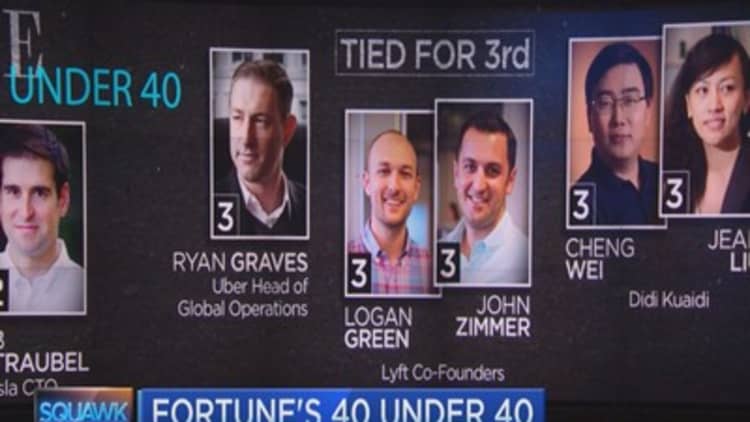 Fortune's top 40 under 40