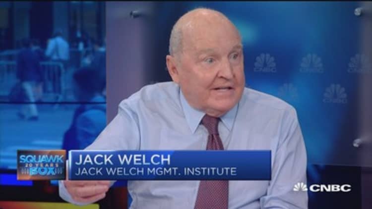 Jack Welch: It's a 2-2.5% economy
