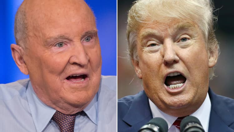 Why I back Donald Trump: Jack Welch