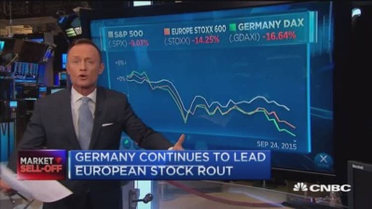 European markets: German Dax moving stocks lower