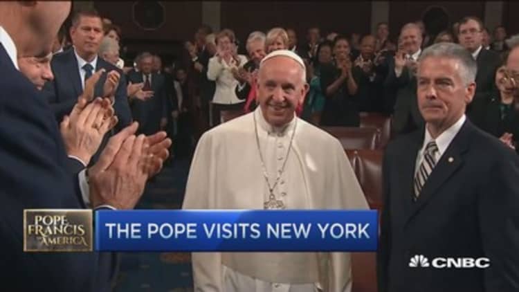 Pope Francis in NYC
