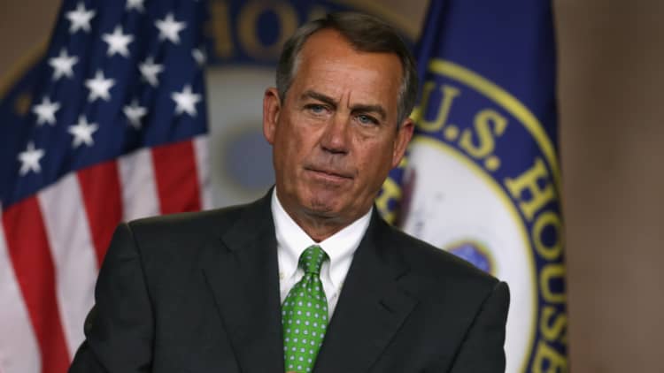 Speaker Boehner resigns Congress: NYT
